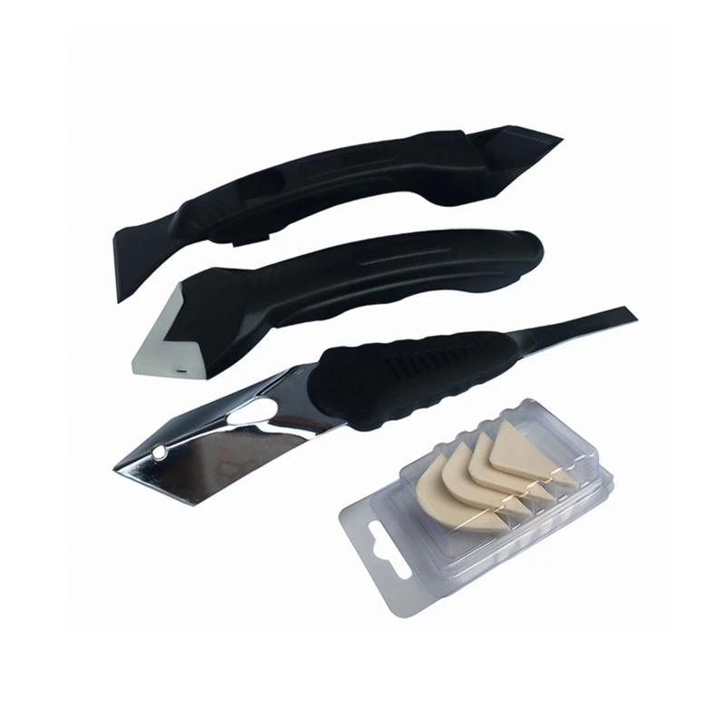 3 pcs set Silicone Scraper Caulking Grouting Tool Sealant Finishing