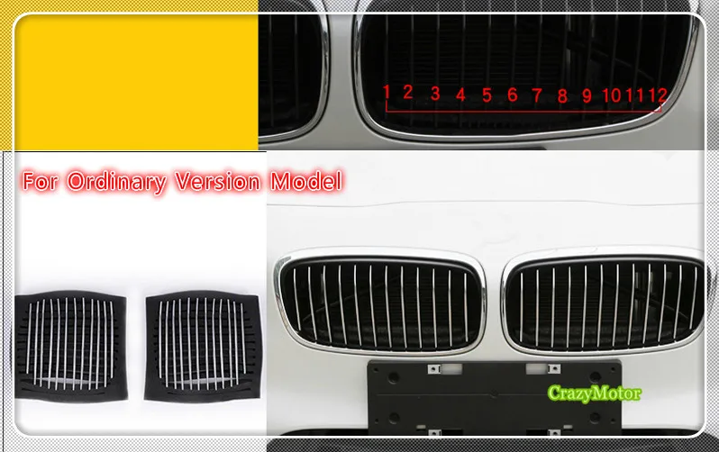 Для BMW 2 серии active Tourer F45 F46- обычных/Спортивная модель хром авто среднего Центр Решетка Гриль Крышка 20/24