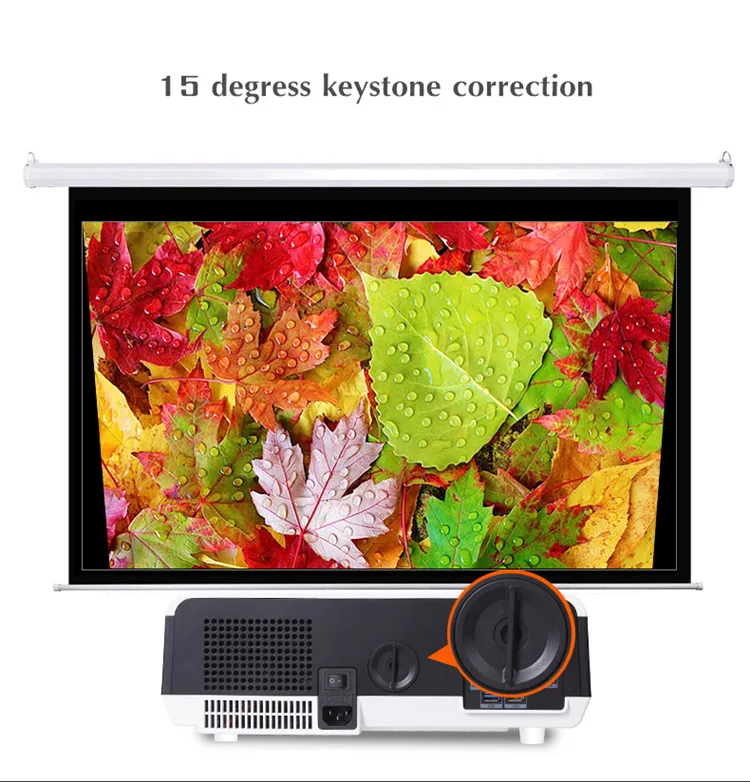 Native Full HD 1080P 5500Lumens Led Digital Smart 3D Projector,Perfect For Home Theater Projector