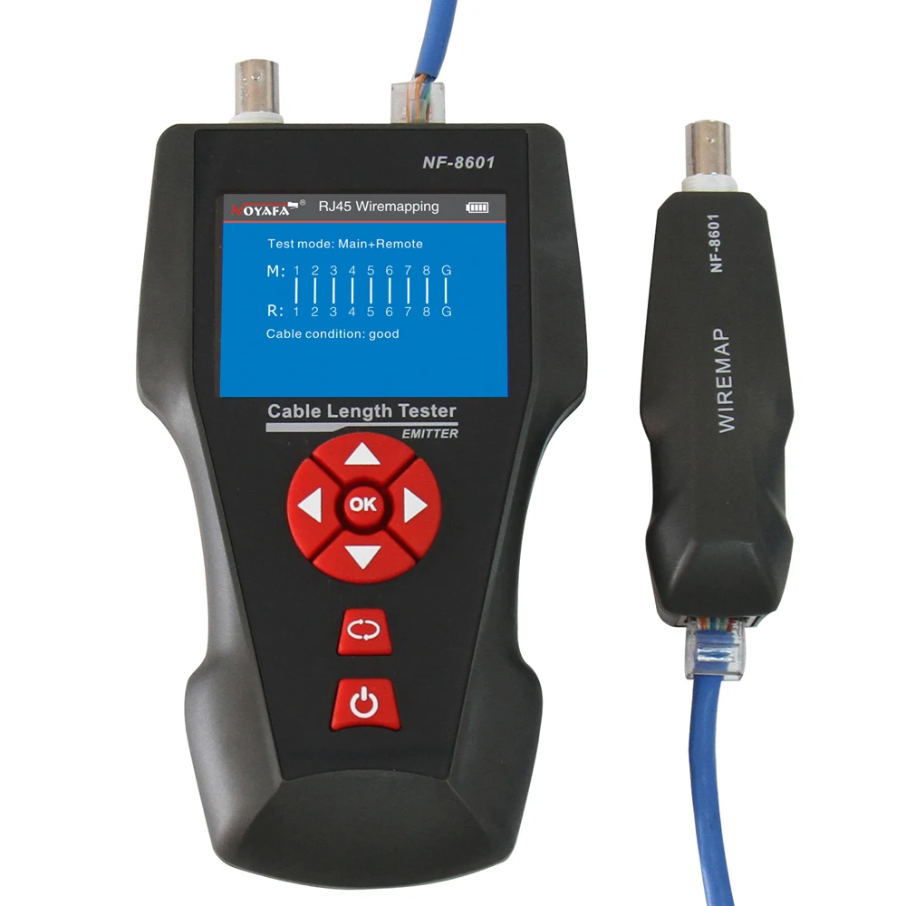 Original-Noyafa-NF-8601W-English-version-Multi-functional-Network-Cable-Tester-LCD-Cable-length-Tester-Breakpoint (1)
