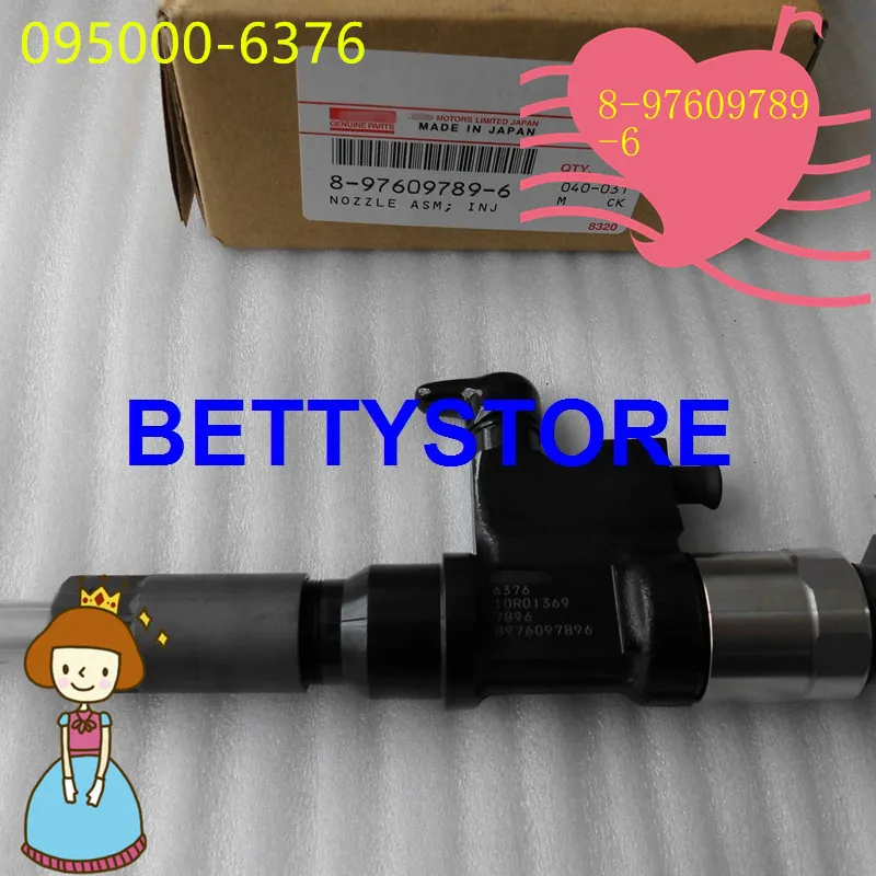 Common Rail Injector 095000-6376 for 8-97609789-6 | Автомобили и мотоциклы