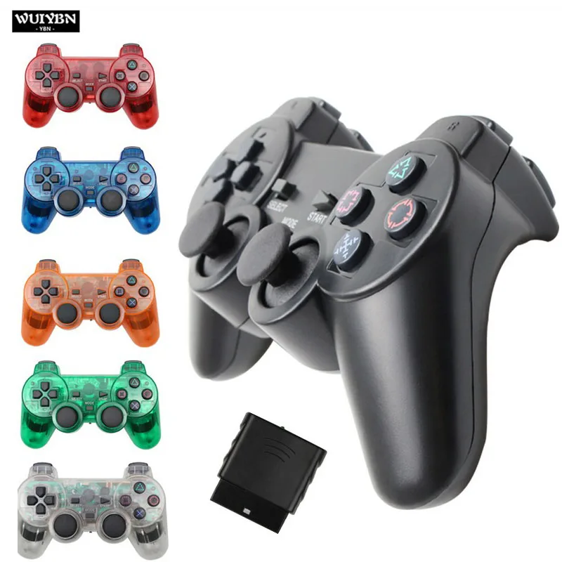 

Wireless Gamepad for Sony PS2 Controller for Playstation 2 Console Joystick Double Vibration Shock Joypad Wireless Controle