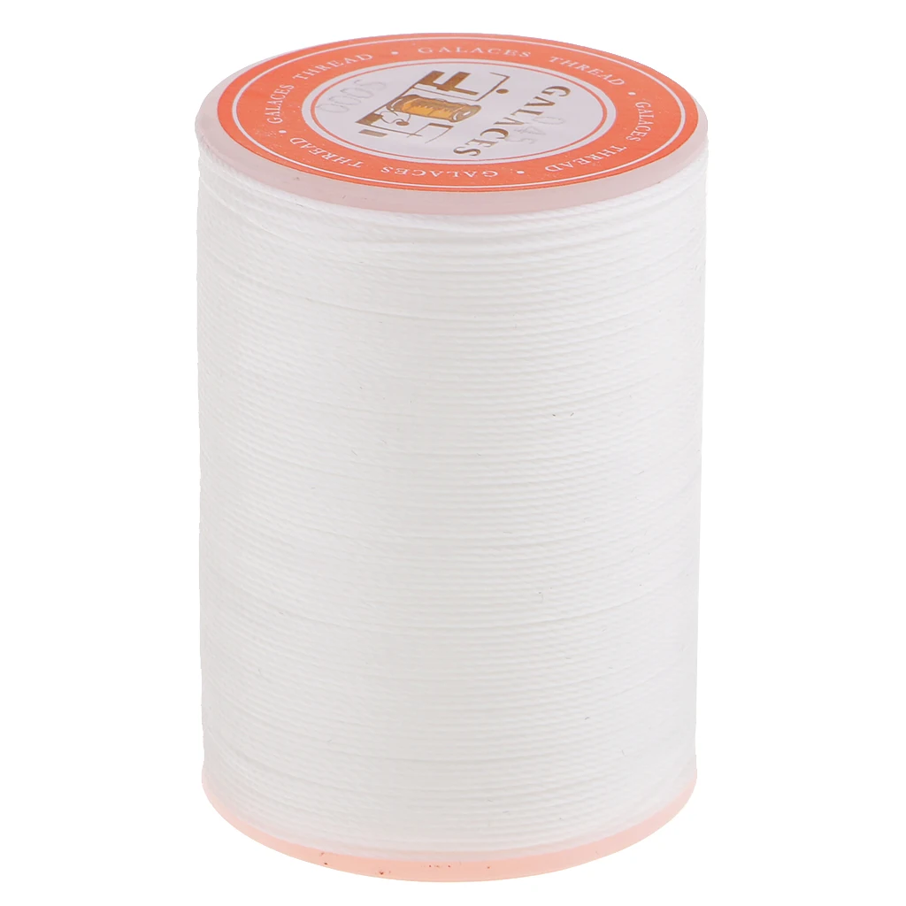 12 Colors 0.45mm Durable Leather Sewing Waxed Thread Cord For DIY Handicraft Tool Hand Stitching Thread 85 Meters