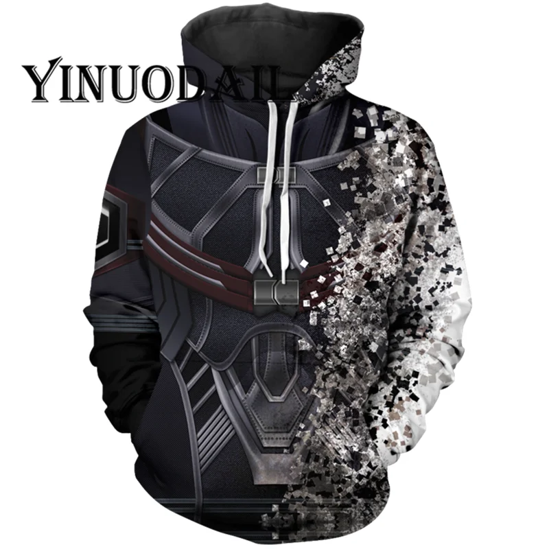 

Fans Made Marvel Superhero Vanishing 3D Hoodies for Women & Men Clothes 2019 Sweat Homme Long Sleeve Cosplay