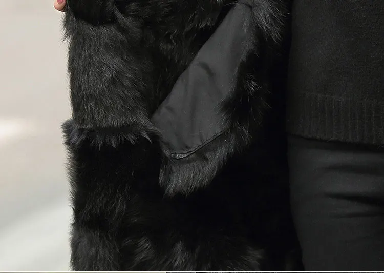 women natural sheep skin leather coat fur inside (20)