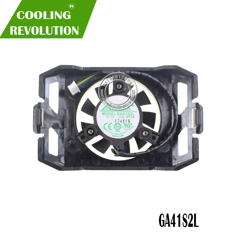 

GA41S2L DC12V 0.10A B31S-5-P FOR ZOTAC GTX1060 GTX1070 GTX1080 TI Extreme PLUS OC Graphics Backplane Fan