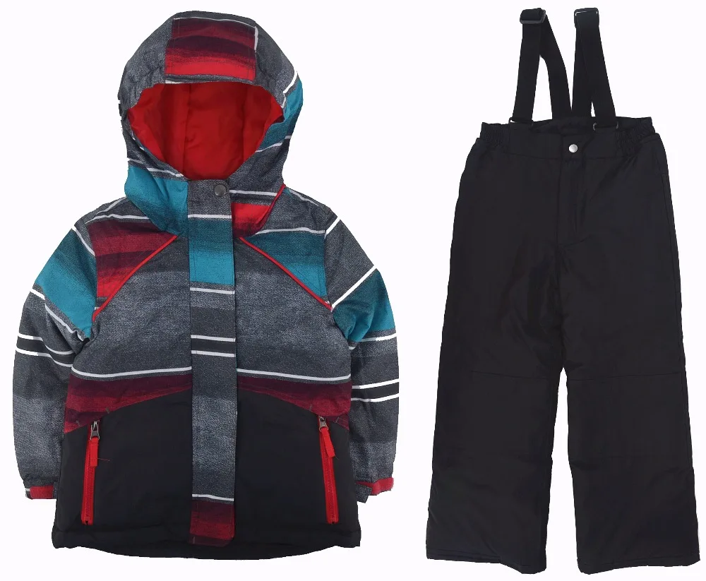 

Children's Ski Wear Set Winter Thicken Waterproof Jacket Mountaineering Wear Boys and Girls Snowsuit Wind and Snow