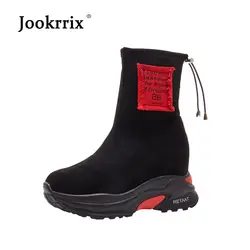 Jookrrix/Новинка 2019 года, женская обувь на платформе, модные брендовые Ботинки martin, женская обувь, женская обувь на толстой подошве, chaussure zapatos de