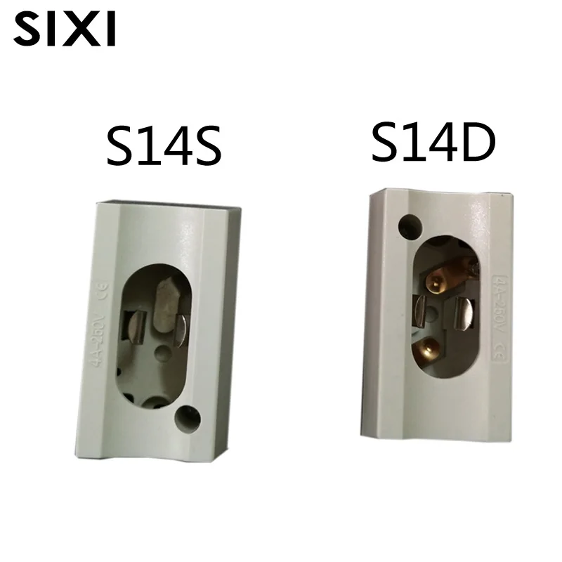 S14S S14D lampholde LED s14s s14d Linestra держатель лампы 4A 250V CE|lamp base holder|lamp baselamp holder |