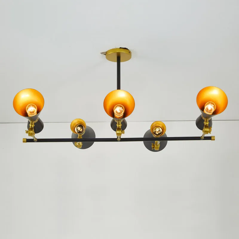 Modern Designer Led Chandeliers Living Room Bedroom Decor Lamp White Black Iron Lights Fixtures Home Lighting