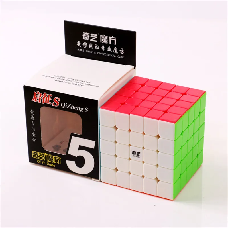 Профессиональный 5x5x5 волшебный куб соревнование скорость скручивание Головоломка Куб Гладкий антистрессовый Куб Головоломка Развивающие