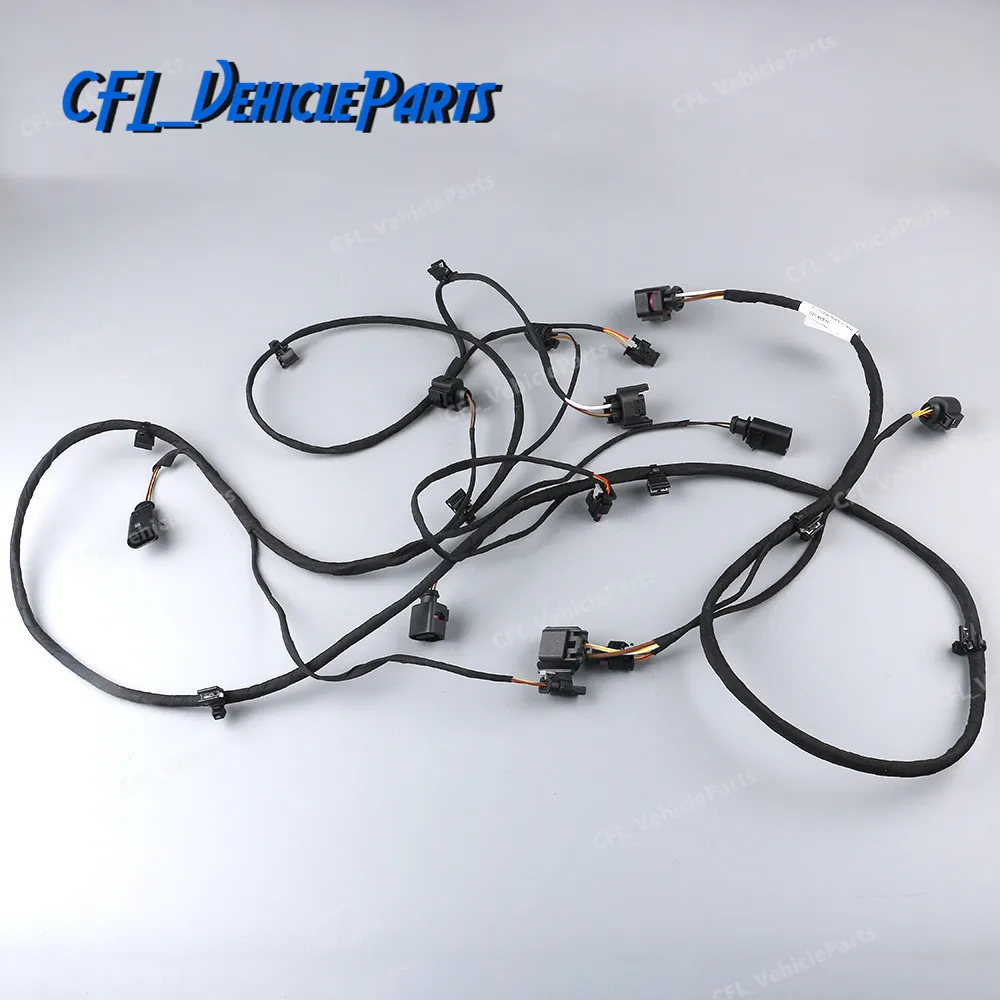 Front Bumper PDC ECM PCU PCM Wiring Harness 4L0971095CS For Audi Q7 2010 2011 2012