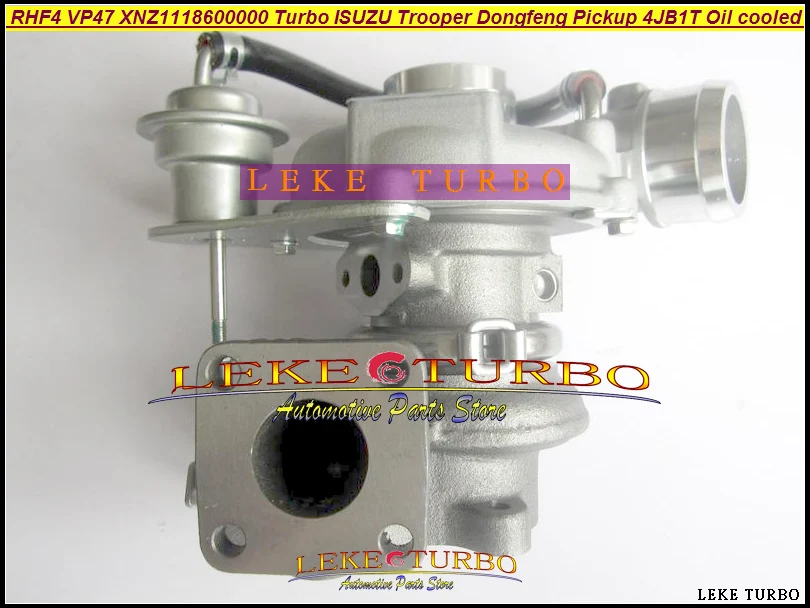 Турбокомпрессор RHF4 VP47 XNZ1118600000 для двигателя ISUZU Trooper Dongfeng Pickup 4JB1T с воздушным