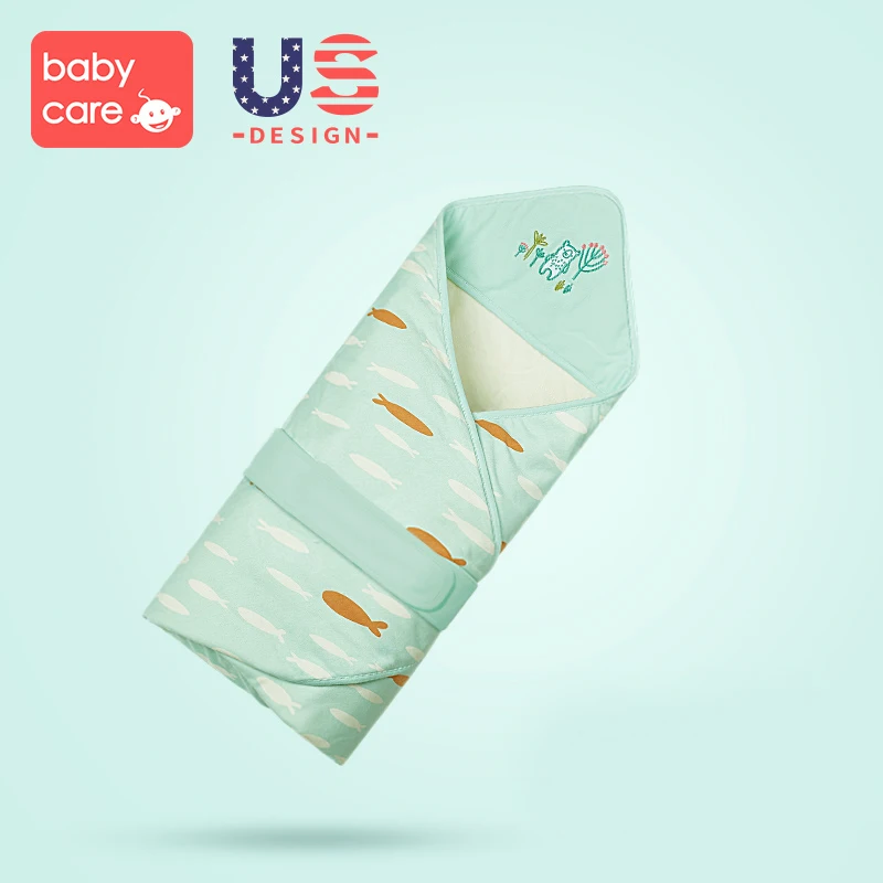 Babycare Большой спальный конверт фланелевые сумки для новорожденных зимний мешок