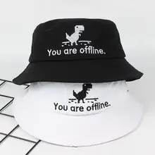 Креативная ковшовая шляпа, унисекс, складная Кепка с динозавром Бобом, хип-хоп Gorros, мужская летняя кепка s, Панама, шляпа с ведром для рыбалки