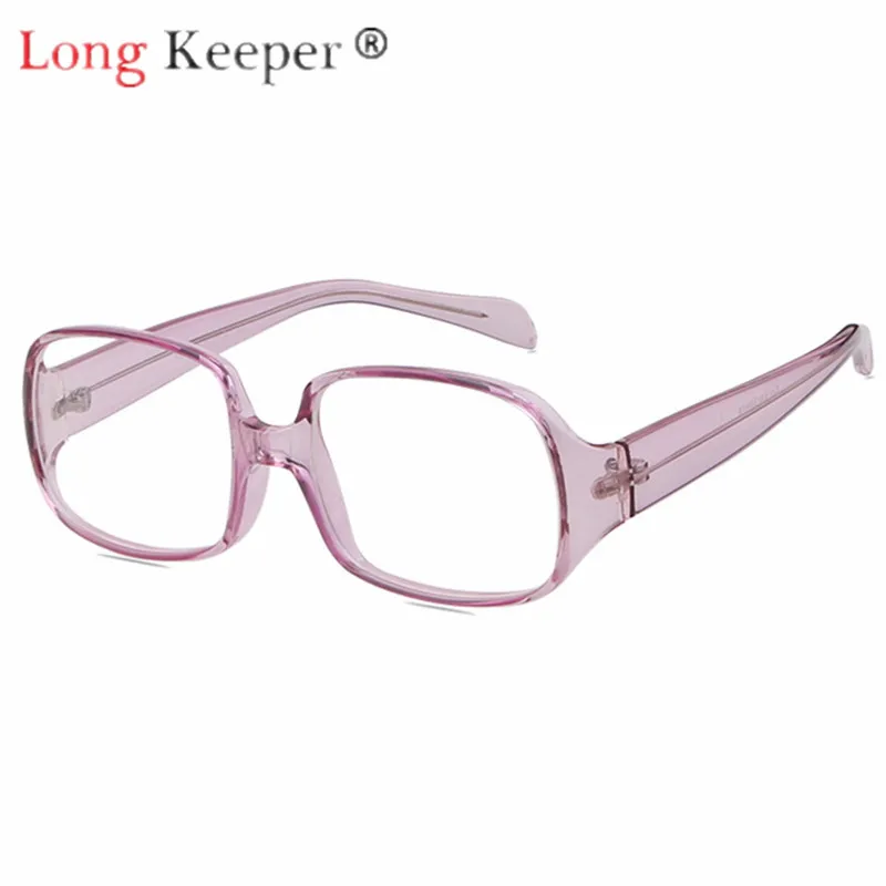 Длинные Хранитель глаз очки для женщин мужчин квадратные рамки пластик HD объектив Мода Высокое качество чтения
