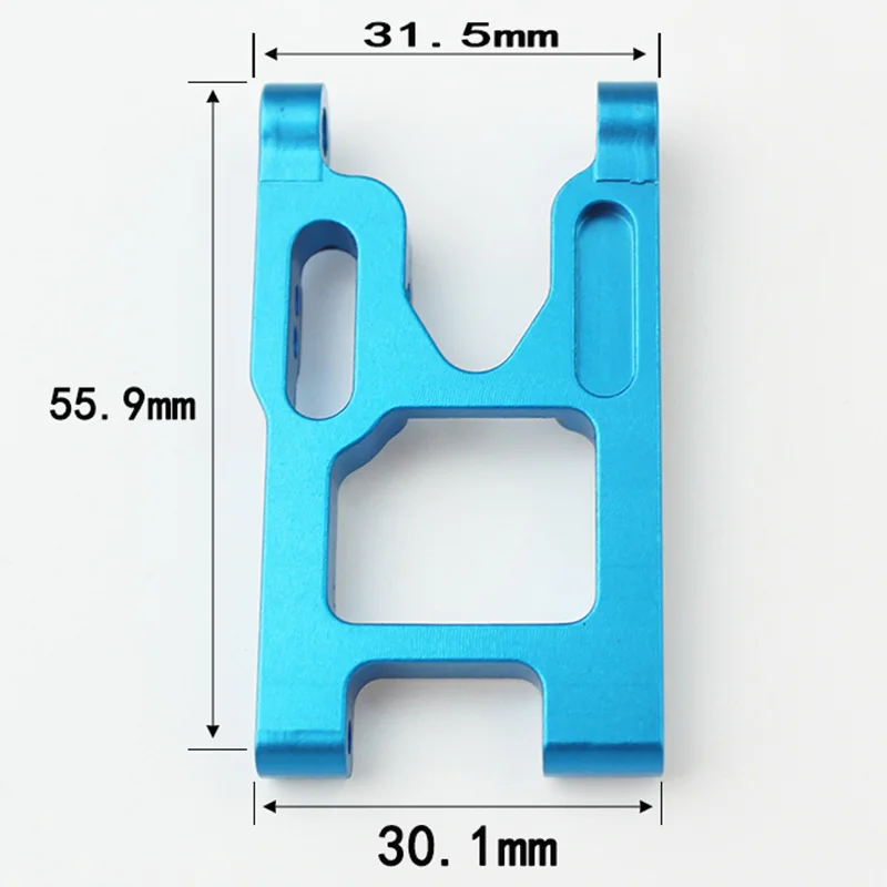 Rocker Arm For Wltoys 12428 12423 12628 Fy-03 Rc Car Metal Parts Upgrade 12428-0004 Left Right Swing Arm Accessories