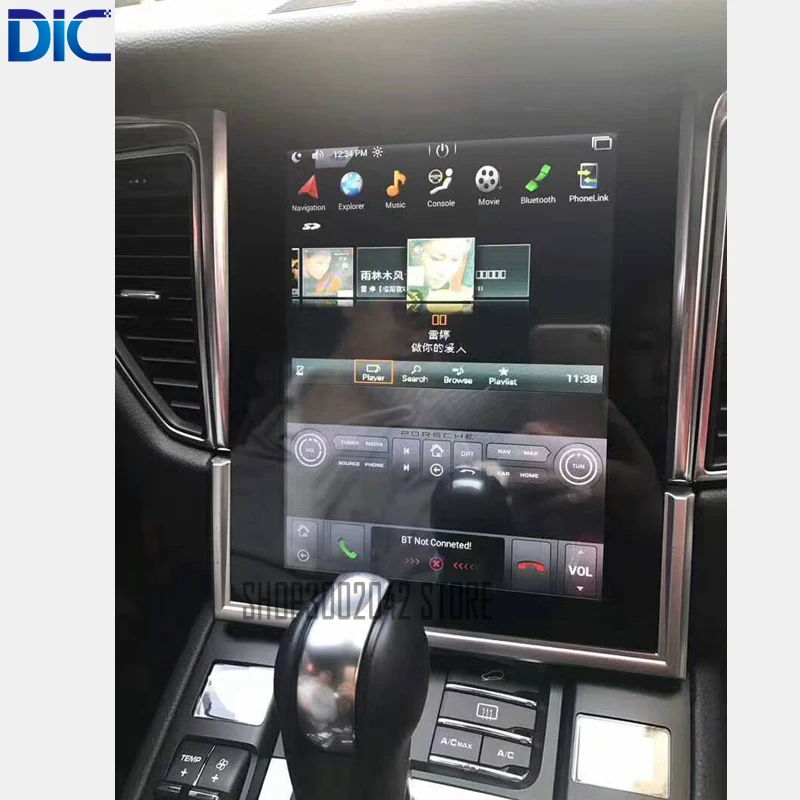 DLC Android система вертикальный экран навигация gps плеер многофункциональная система Поддержка can bus для Porsche macan