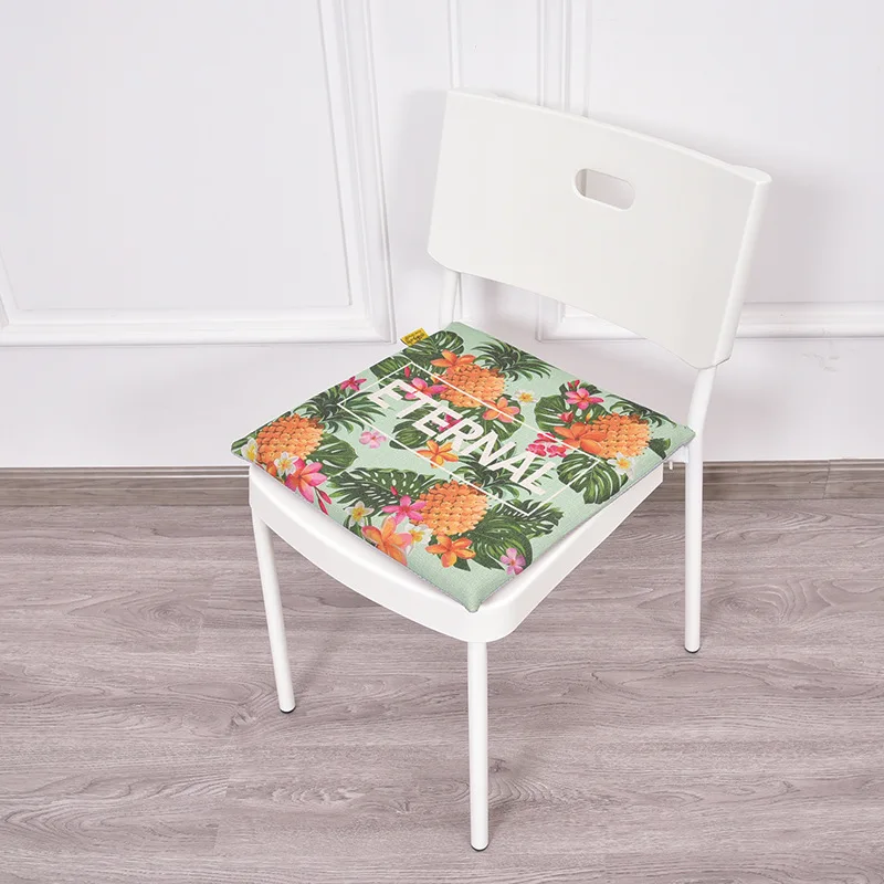 Лидер продаж 40x40x4 см с цветочным принтом Pastrol Стиль Soft Comfort сиденья коврик Декор