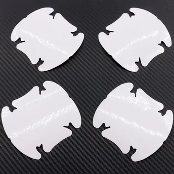 

4PCS Invisible Clear Car Door Handle Sticker Paint Scratch Protector Guard Film Sheet Auto Stickers Protection