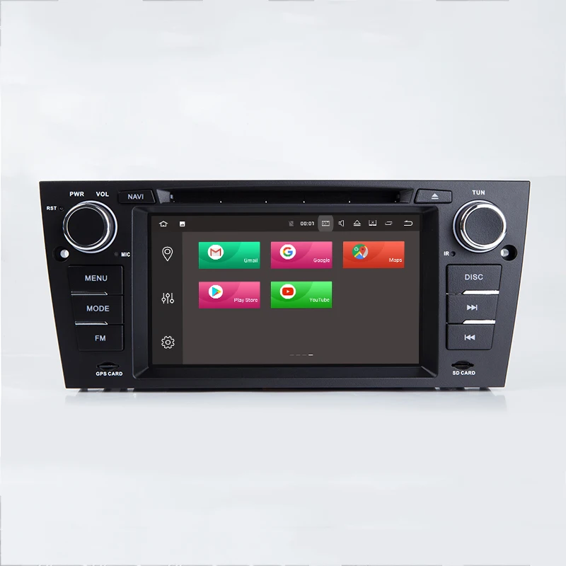 

7''Auto Android Car Radio Multimedia DVD Stereo Player for BMW E90 E91 E92 E93 3 Series 2005 Head Unit GPS Navigation chrome