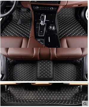 Good quality! Custom special floor mats for Infiniti QX56 7seats 2015-2009 waterproof rugs carpets 2010 Free shipping | Автомобили и