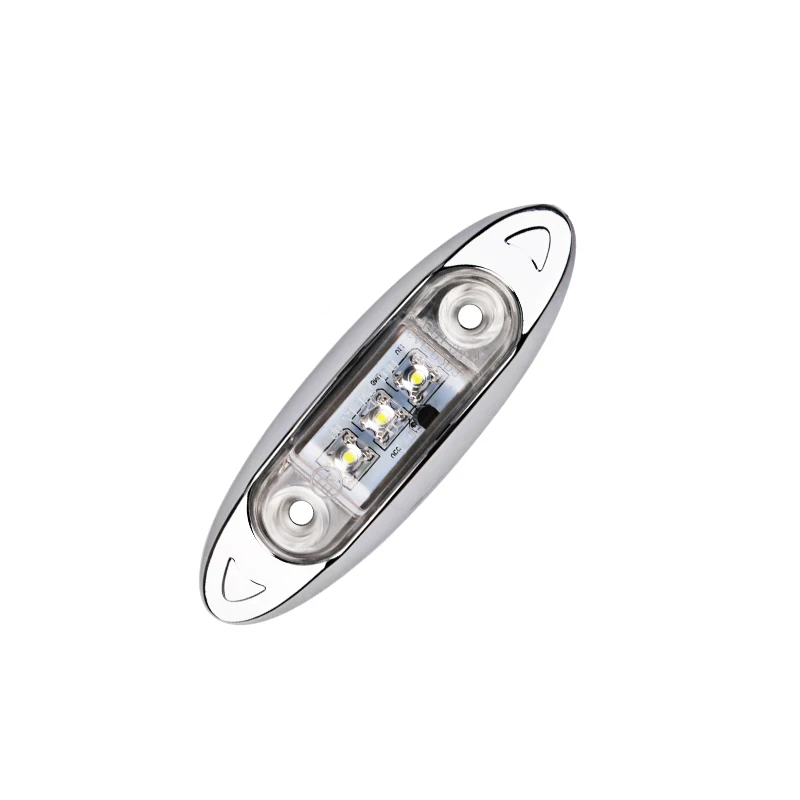 Части боковых габаритных огней комплект светодиодный габаритный прицеп Белый сигнал вождения