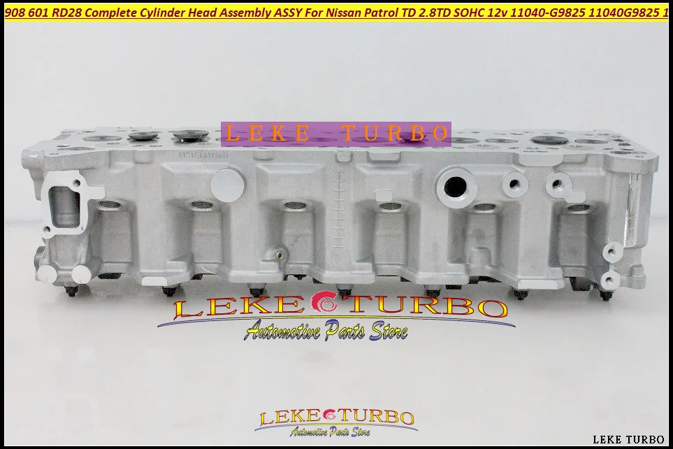 908 601 RD28 Complete Cylinder Head Assembly ASSY For Nissan Patrol TD 2.8TD SOHC 12v 11040-G9825 11040G9825 11040 G9825 908601  (3)