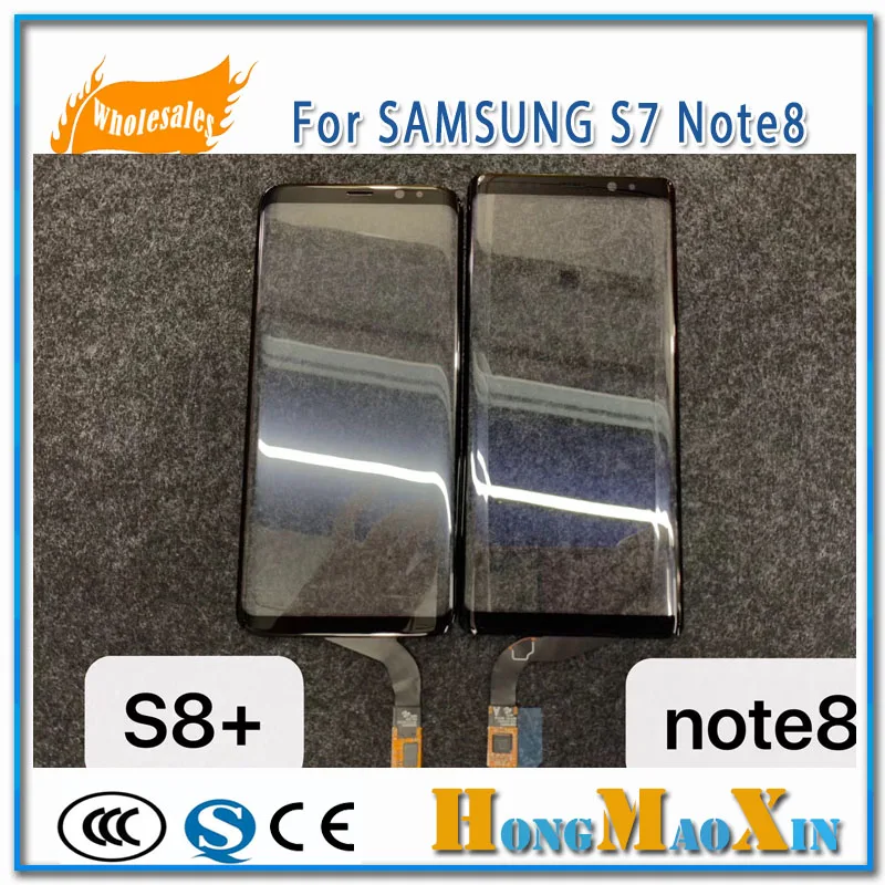 Для samsung Galaxy Note 8/S8 plus SM-G9550 G9508 ЖК-дисплей с сенсорным экраном Передняя стеклянная панель