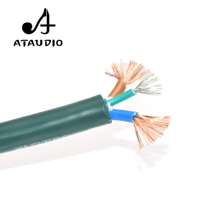ATAUDIO кабель питания Hi Fi с европейской вилкой высокопроизводительный для