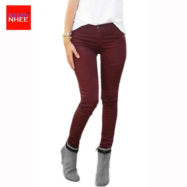 colour jeans for ladies