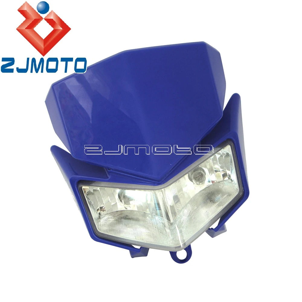 

Motocross Off Road Twin Bulb Headlamp Headlight Fairing Headlights For Kawasaki D Tracker X 250 KLX250S KLX250 2009-2018 2019