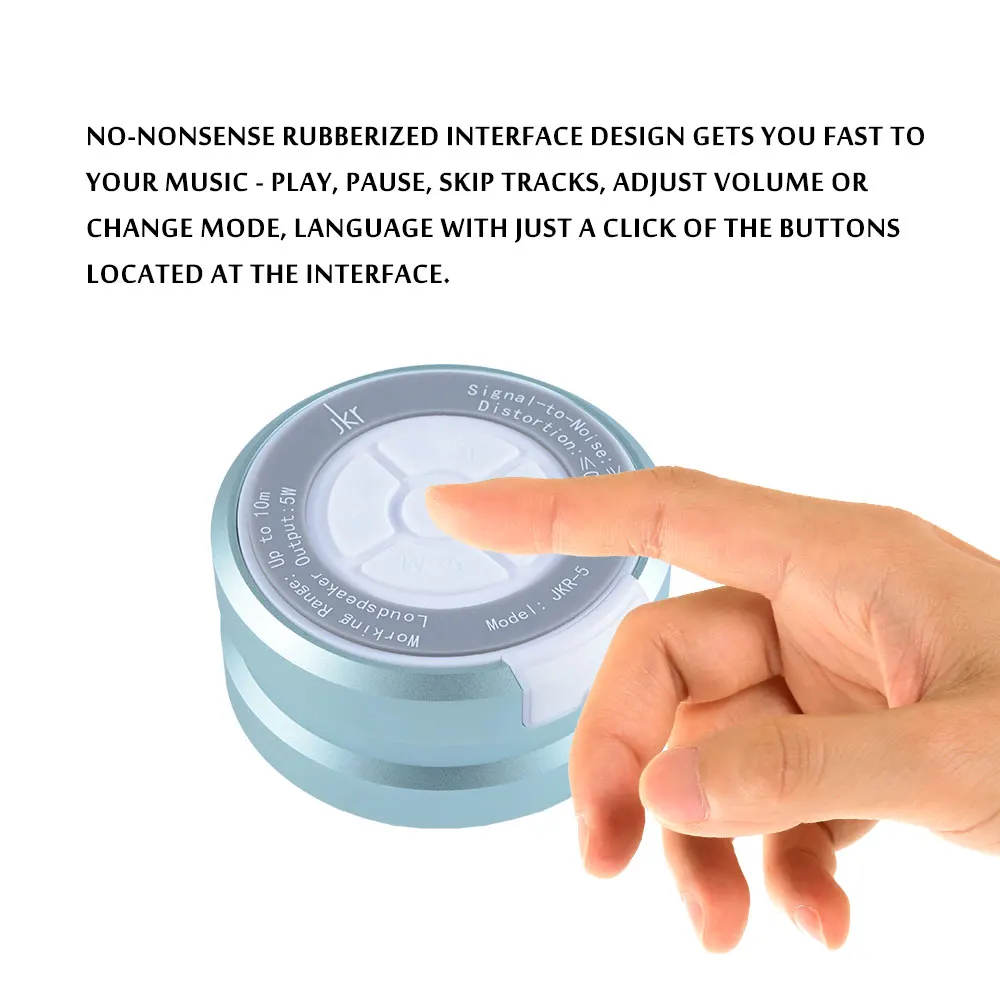 JKR-5 IPX7 Waterproof TWS True Wireless Stereo Mini Bluetooth Speaker (6)