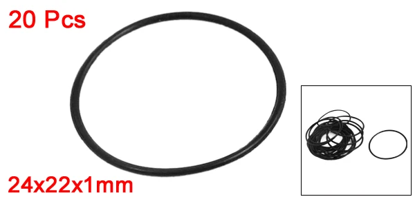 Uxcell 20 шт. 1 мм Толстый фильтр для воды замена резинового уплотнительного кольца Id. | 13 мм | 14 мм | 15 мм | 16 мм | 17 мм | 18 мм | 19 мм | 20 мм |