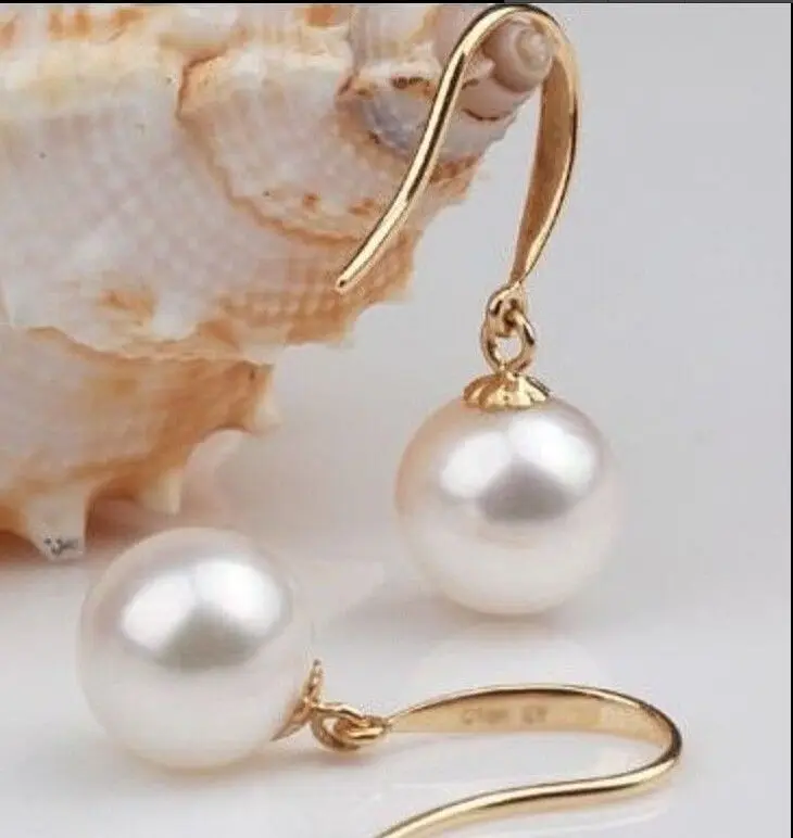 

FREE SHIPPING>>> 1392 TAHITIAN WHITE PEARL EARRING