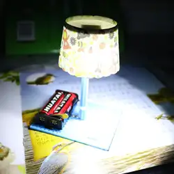 Маленькая настольная лампа необычный, ручной работы научный эксперимент дети делая изобретение детский сад развивающие игрушки
