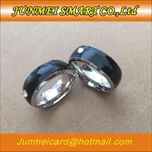 Титановый материал белый или черный Водонепроницаемый умный волшебный Смарт NFC кольцо для Android NFC телефон