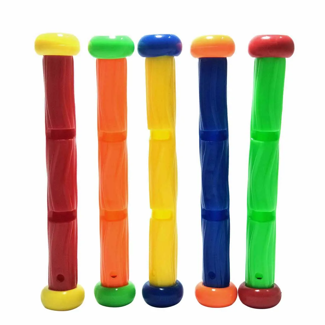discount  5Pcs/set Funny Kids Children Underwater Sports Swimming Pool Dive Game Stick Toys Diving Stick Toys