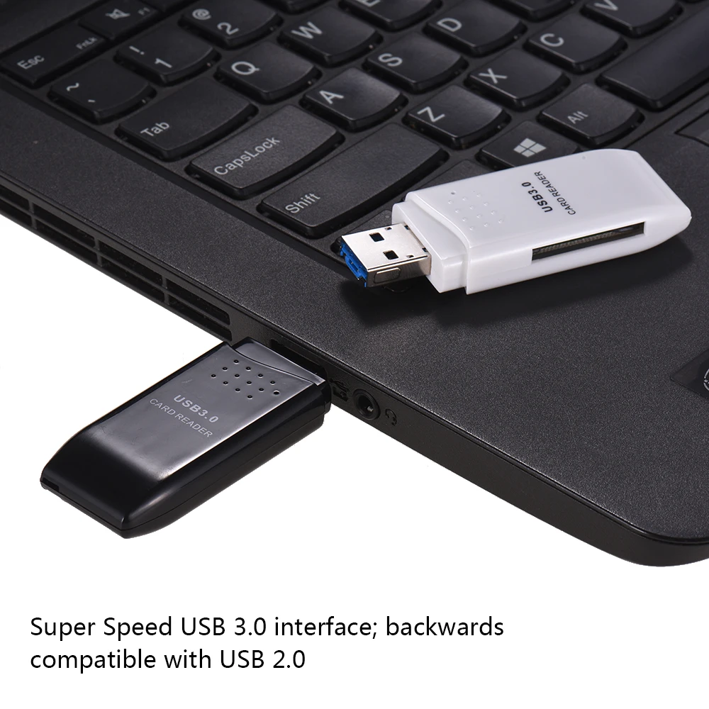 Мини Портативный Card Reader USB 3,0 USB адаптер OTG SDXC TF 2 в 1 USB3.0 чтения для карт Планшеты PC ноутбук