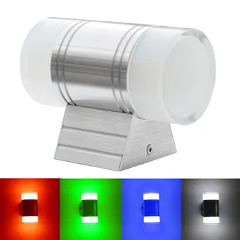 

Jiawen Villa corridor wall lights Outdoor waterproof LED wall lamp 6w ,Up and Down Lighting(AC85-265V)