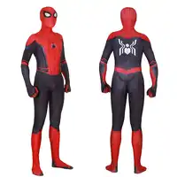 New Spider Man Far From Home Cosplay Costumes Peter Parker Zentai Suit Bodysuit Adult Kids Spiderman Superhero Ball Jumpsuits