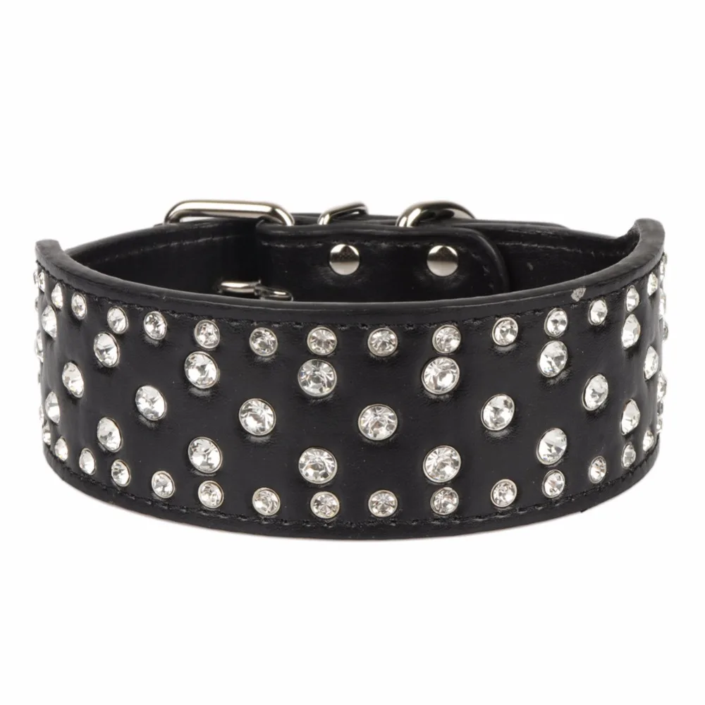 Traumdeutung Large Dogs Collars Rhinestone Animals Accessories For Big