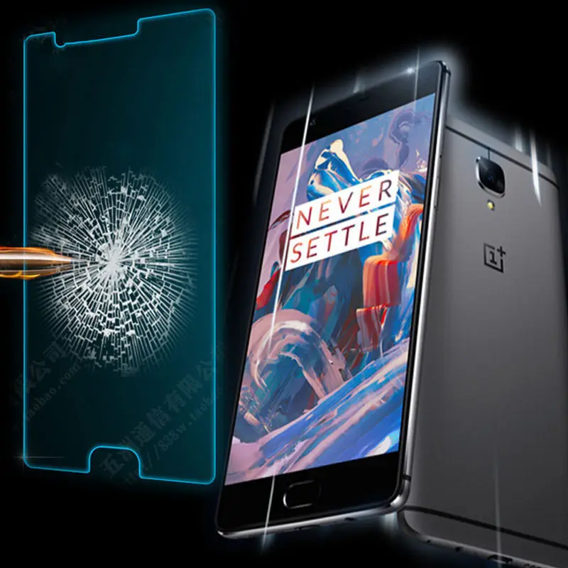 Закаленное стекло для OnePlus 2 1 + 3 7 стеклянная пленка one plus 5 6 5T X защитная телефона