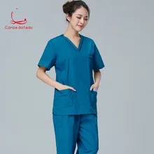 Рабочая одежда Ручная стирка одежда для мужчин и женщин кисть для рук изоляционная одежда медсестры одежда отдельные костюмы