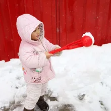 1 шт./лот инструмент для лепки снежков инструмент для песочницы детская игрушка легкий компактный бой снежками открытый спортивный инструмент игрушка Спорт
