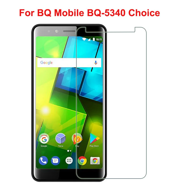 

BQ 5340 Tempered Glass for BQ Mobile BQ-5340 Choice Screen Protector Glass 2.5D 9H Protective Film on BQS 5340 BQS-5340 BQ5340