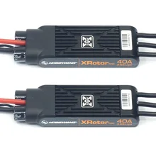 New 2pcs Hobbywing XRotor Pro 40A ESC No BEC 3S-6S Lipo Brushless ESC DEO for RC Drone Multi-Axle Copter F19256/7