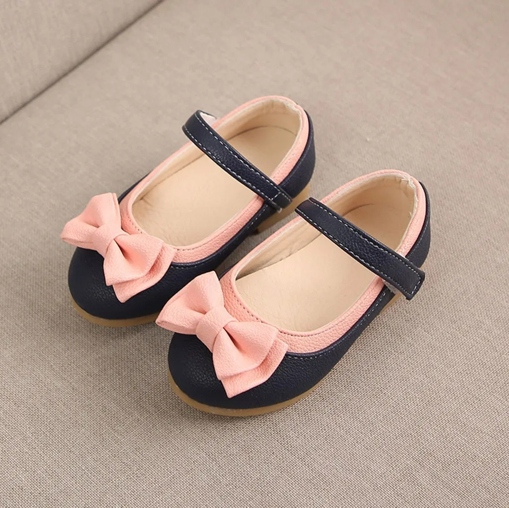 Детская летняя Милая танцевальная обувь принцессы с бантом для девочек; повседневная обувь для девочек; сандалии; chaussures ete fille;# A35