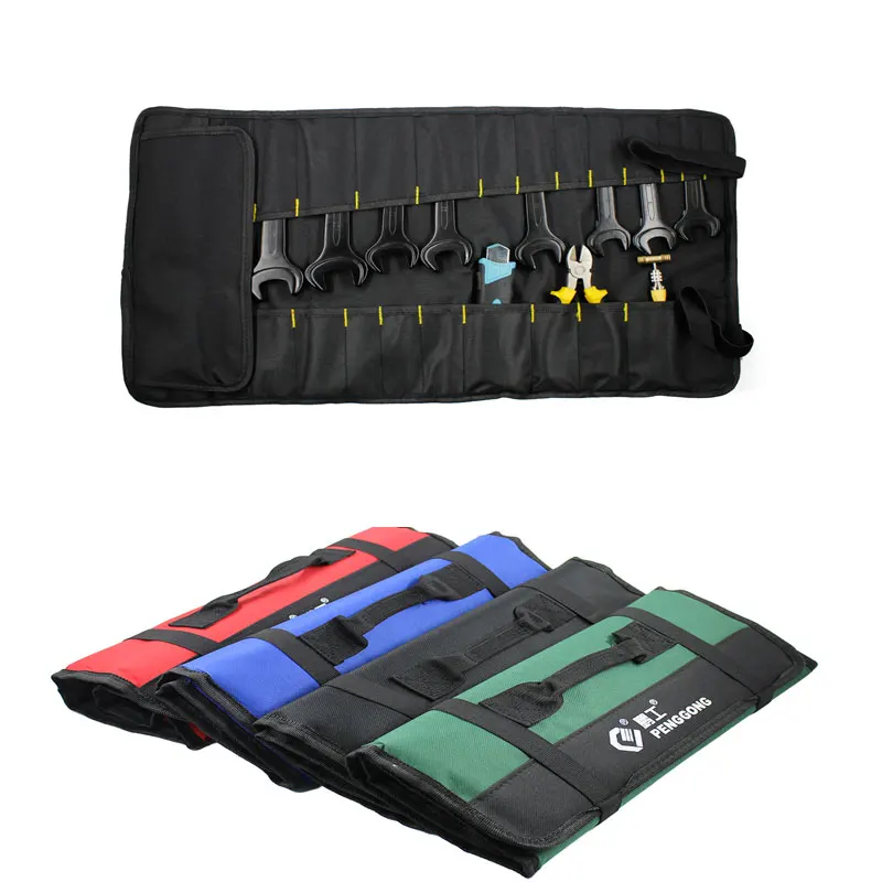 

Multifunction Waterproof Travel Bags Tool Bags Roll Storage Pocket Tools Pouch Folding Wrench Bag for Tools Hardware
