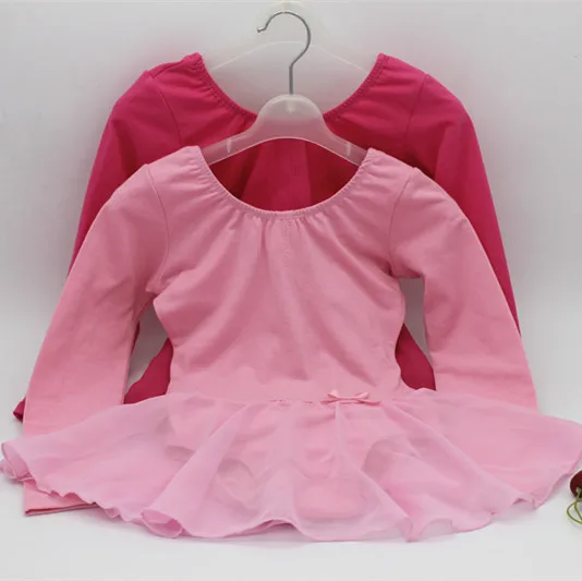 Детское балетное платье с длинным рукавом на осень/зиму|girls dance wear|girls ballet tutubalett dress
